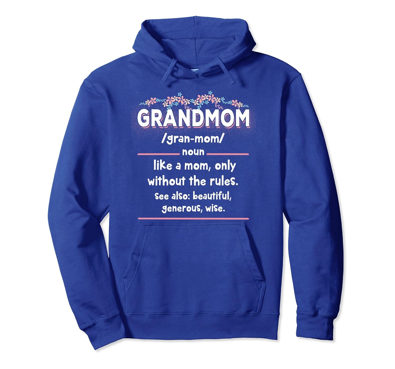 Grandma Grandmom Definition Hoodie Grandmothers Day Gifts- TPT