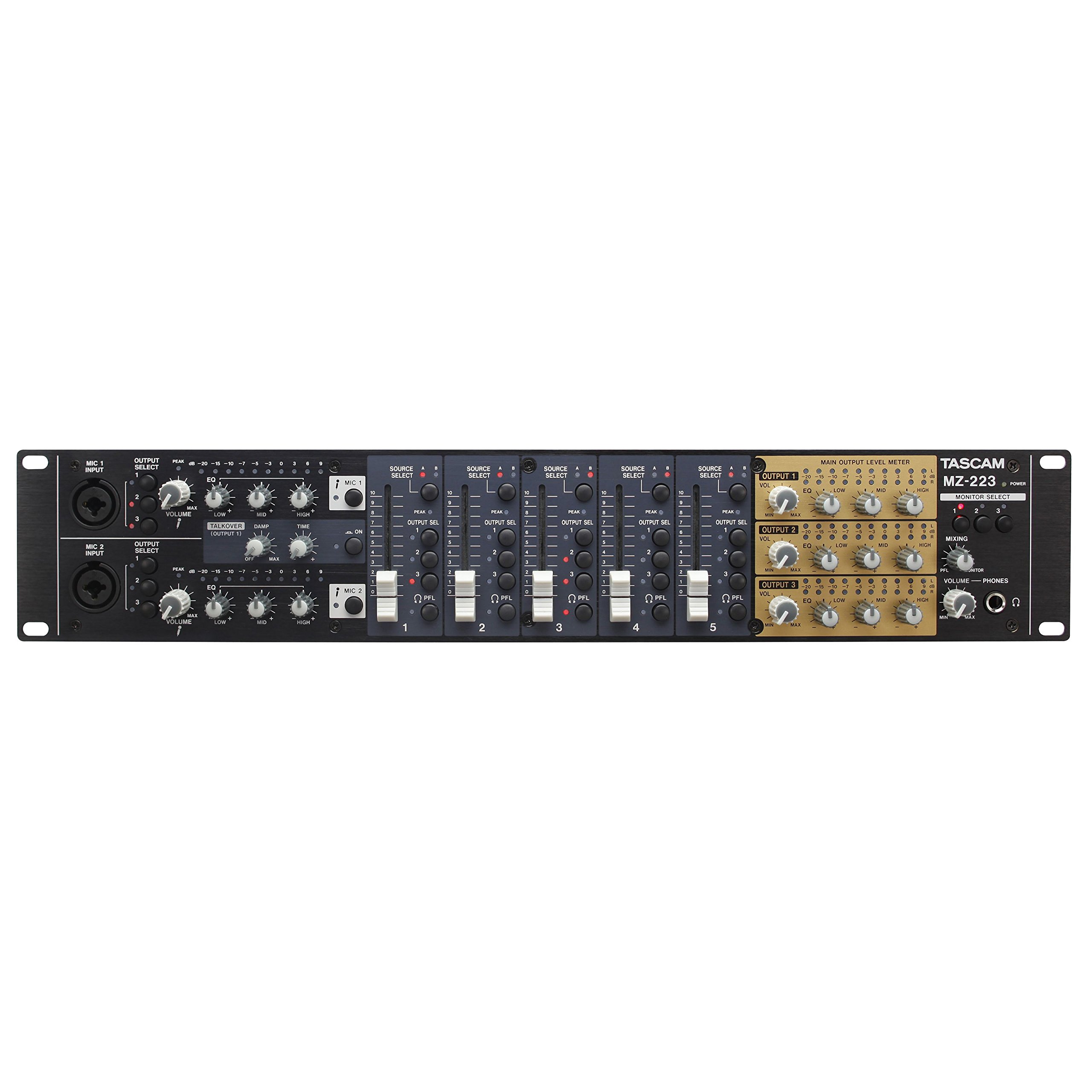 Tascam Mz-372 Installation Mixer, Black