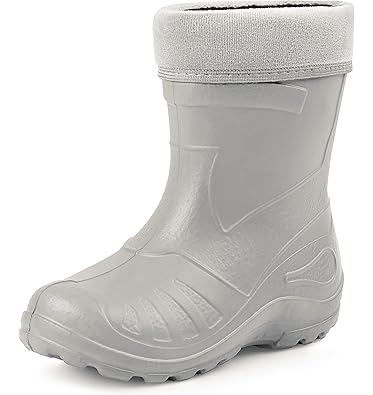 Ladeheid Kinder federleichte Eva Thermo Gummistiefel Regenstiefel gefüttert KL050