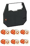 Value Pack Nakajima Correctable Ribbon and 6