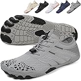 Hike Barefoot Shoes Womens Men,Unisex Barefoot Water Shoes Breathable, Anti-Slip Hiking Footwear for Athletic Wide Toe Shoe Footwear for Hiking, Walking, Running, Yoga, and Water Sports