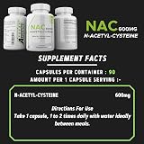 Freak Athletics NAC Supplement 600mg - 120 Capsules - UK Made view 3