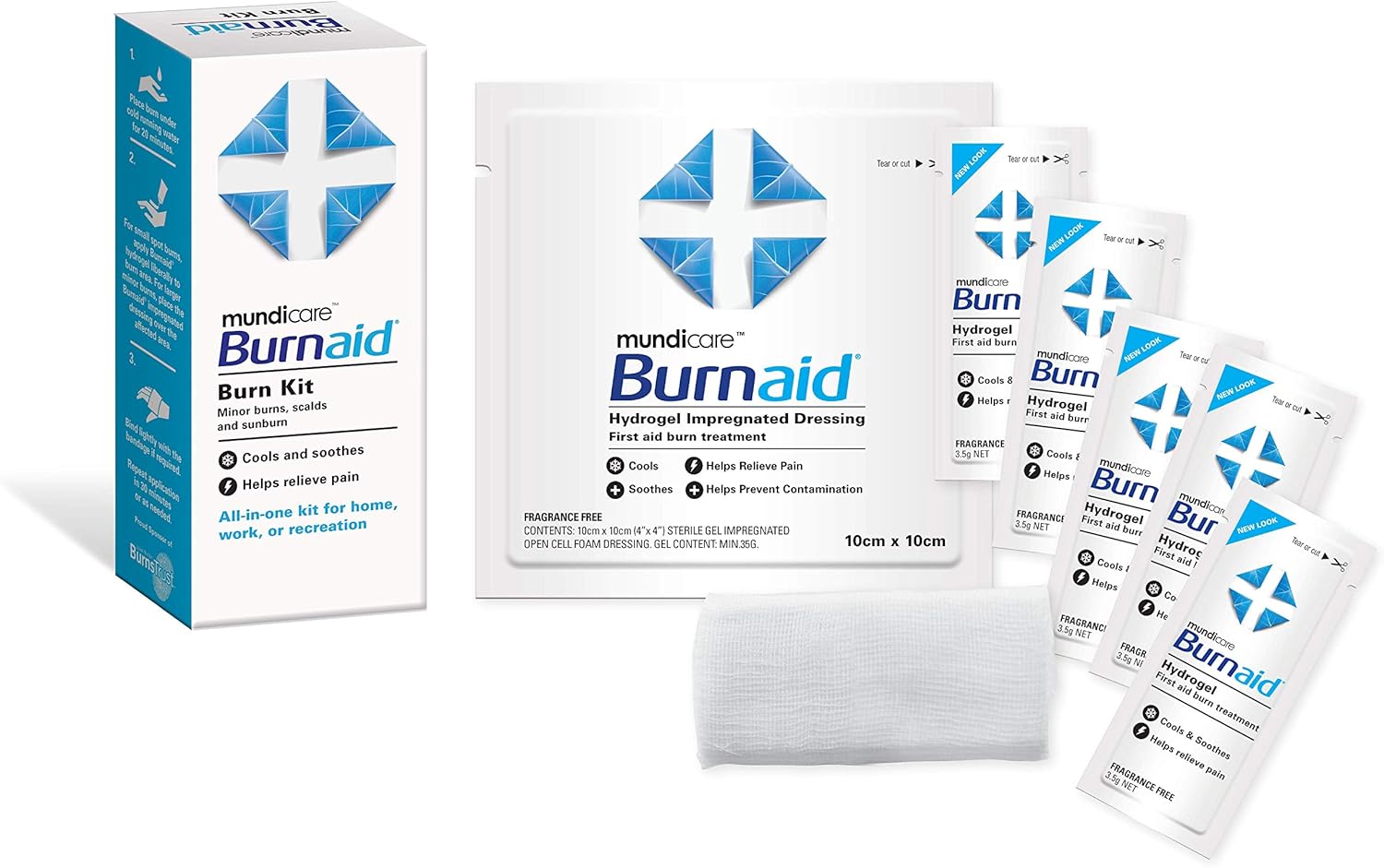 Burnaid Range Burnaid Burn Kit Burnidb000580 Amazon Co Uk Health Personal Care