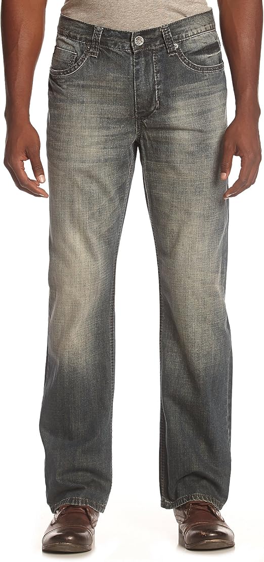 T.K. Axel Brand Men's Treadwell Morris Design Dark Jeans (Multiple Sizes) (32W x 34L ): Amazon 
