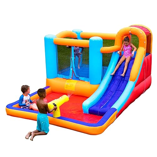 Giant Bounce House Water Slide FT x 12 FT x FT Inflatable
