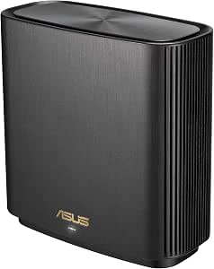 ASUS ZenWiFi AX6600 Tri-Band Mesh WiFi 6 System  XT8 1PK  - Whole Home Coverage 2750 Sq Ft 4 Rooms Aimesh Included Lifetime Internet Security Easy Setup