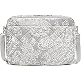 Vera Bradley womens Performance Twill Laptop Crossbody Workstation