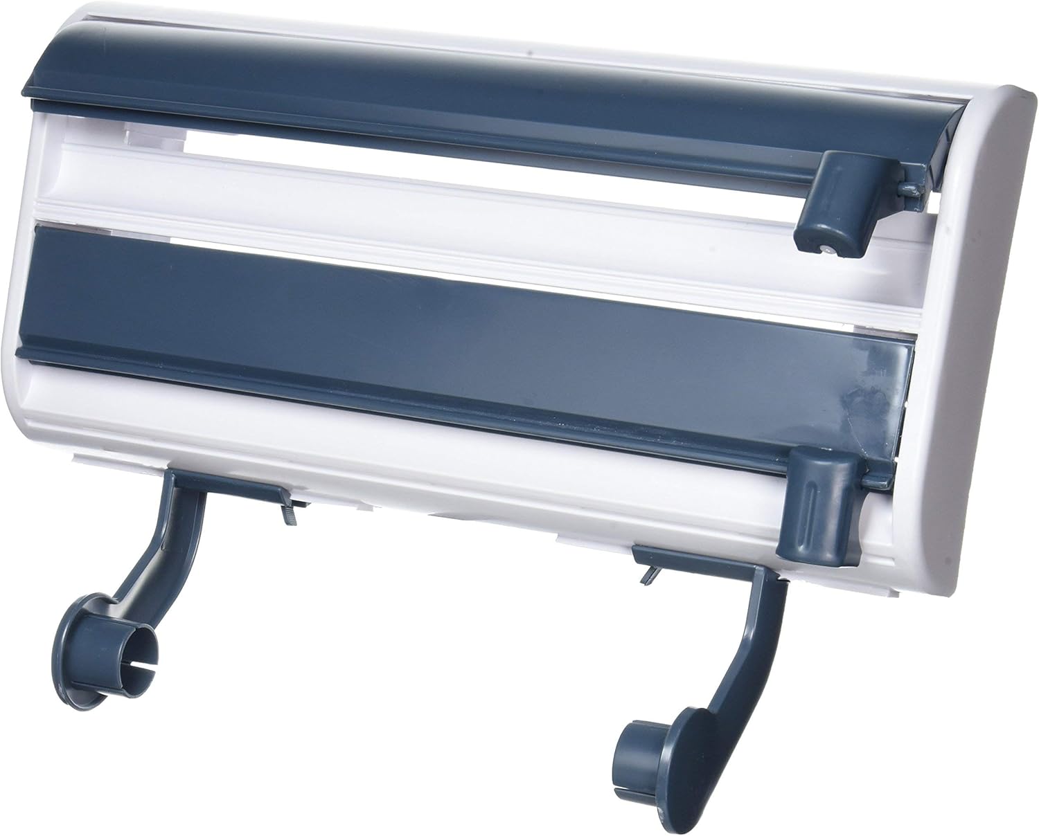 Wallmounted dispenser for kitchen roll + tin foil + cling film/baking