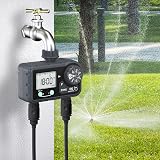 johgee Water Timer 2 Outlet, IP54 Waterproof Garden Hose Timer view 4