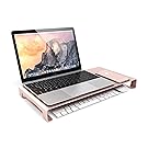 Satechi Aluminum Universal Unibody Monitor Stand for 2017 MacBook Pro, iMac Pro, Google Chromebook, Microsoft Surface, Dell, Asus and more (Rose Gold)