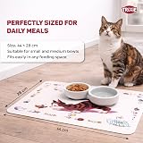 TRIXIE Trixie Comic Cat Print Place Mat 44 x 28 cm Non-Slip Easy Clean view 3