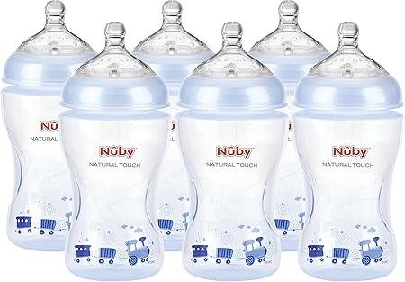 nuby bottles 6 pack
