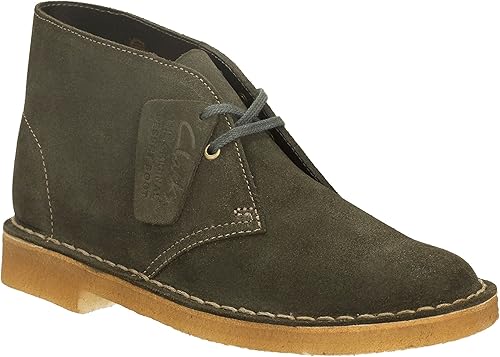 clarks desert boots womens brown