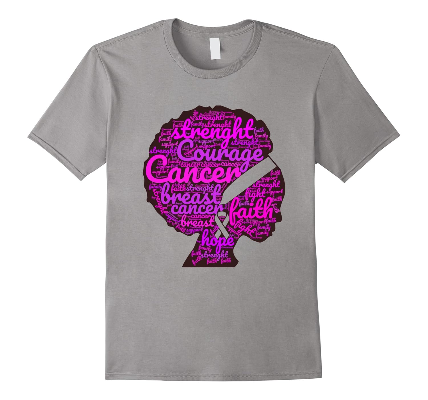 Breast Cancer Black Women Awareness T-Shirt-ANZ