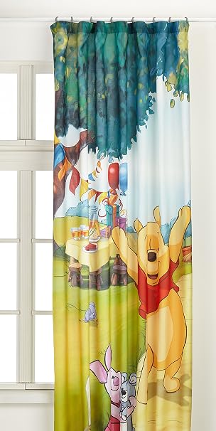 Amazon De Gardine Vorhang Fccxxl4013 Kinderzimmer Disney Winnie