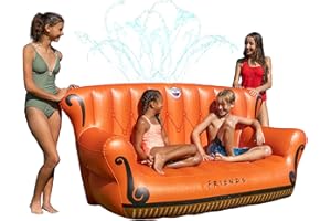BigMouth Friends Couch Sprinkler, Pool Party Accessories, Photo Booth Prop, Backyard Summer Decor & Merchandise