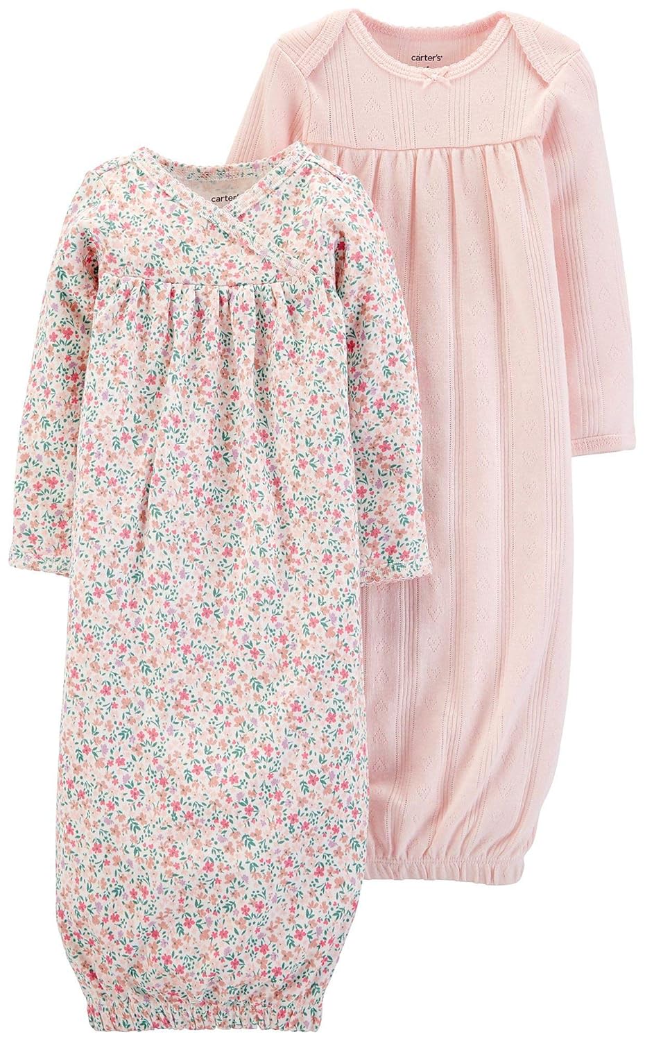 floral sleepers baby girl