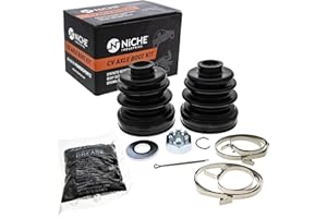 NICHE Rear CV Axle Boot Kit for Can-Am 705500855 Outlander Max 650 800 500 ATV