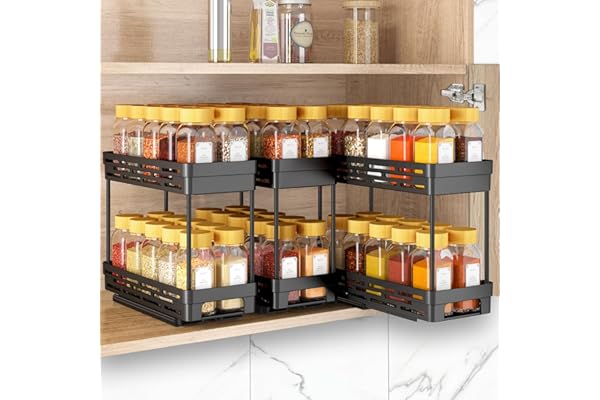 DABIGE narrow spice cabinet organizer