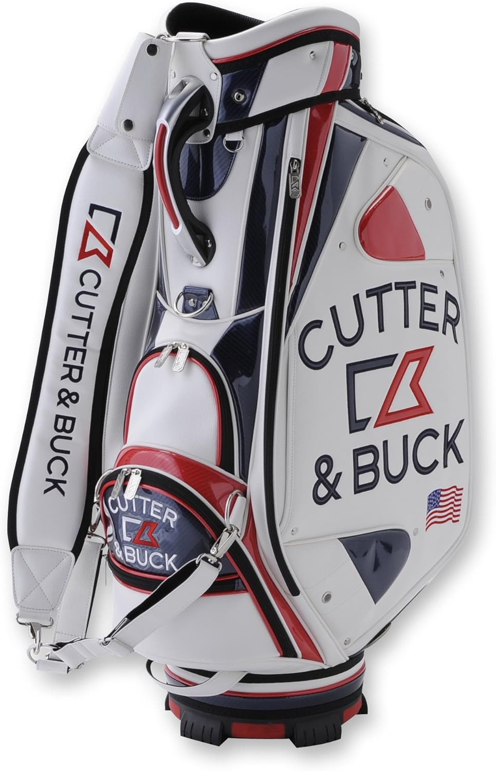 Amazon DESCENTE(デサント) CUTTER&BUCK キャディバッグ CQM1074 N921 F N921 F