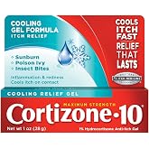 CORTIZONE-10 Cooling Relief Anti-Itch Gel, 1 Oz (Pack of 4)
