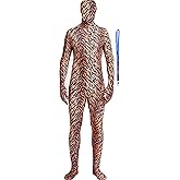 Full Bodysuit Include Zipper Helper Unisex Spandex Stretch Adult Costume Zentai Disappearing Man Body Suit