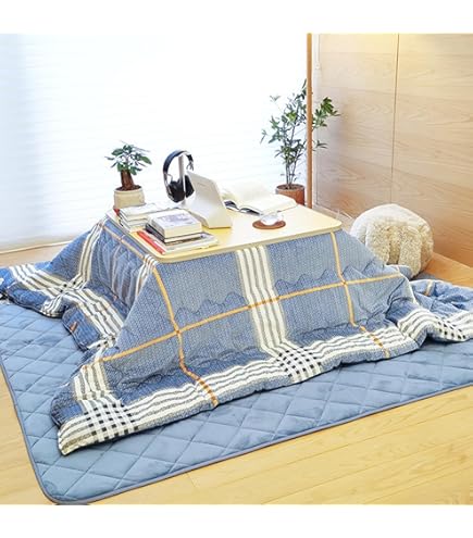 Amazon.com: Japanese Kotatsu Table with Heater and Blanket
