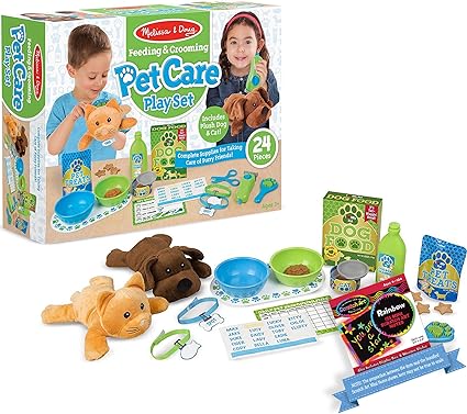 melissa and doug pet care set