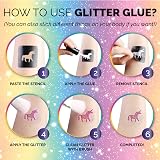 FACEGEM LONDON Body Glue for Tattoos and Glitter Makeup 2 x 7g view 7