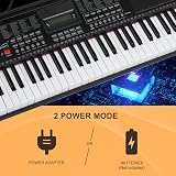 Bonnlo GLARRY 61 Key Portable Keyboard Piano with LCD Screen Teaching Modes view 6