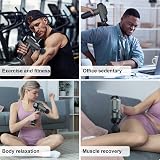 Timiyou Massage Gun Deep Tissue Massager with 99 Speeds LCD Grey view 7