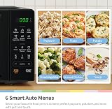 COMFEE' 20L Digital Microwave Oven 700W Inverter 6 Auto Menus Black view 4
