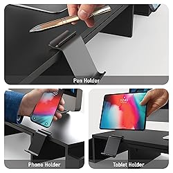 Simple Houseware Desk Dual Monitor Stand Riser with