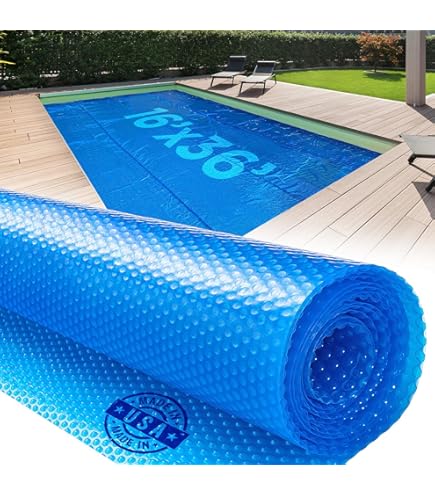 Solar Cover 18x36 16'x36' Solar Pool Cover Heat Retaining