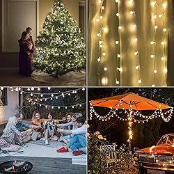 GHUSTAR Battery Operated LED Globe String