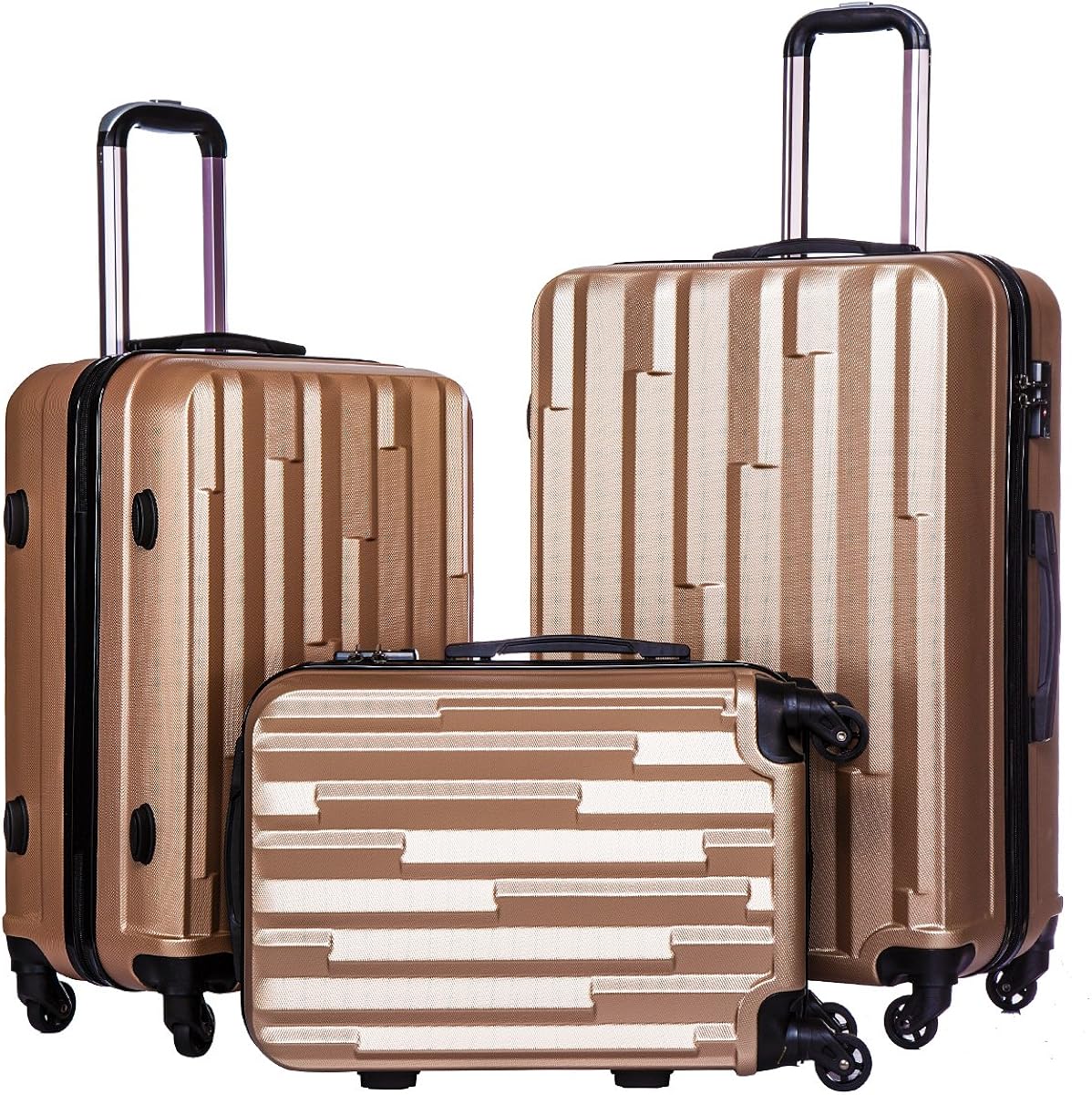 coolife luggage set lock