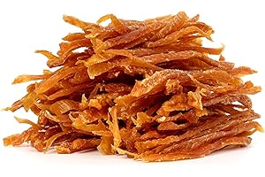 MON2SUN Dog Treats, Chicken Jerky Strips for Small Dogs, High Protein & Grain Free Snacks, Easy to Digest Training Treats (Chicken, 17.64 Ounce -Pack of 1)