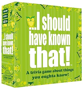I should have known that! - A trivia game about things you oughta know