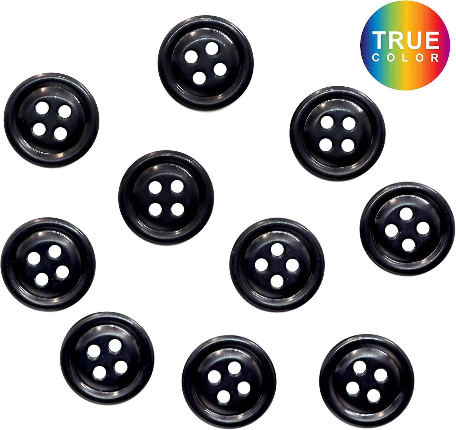 4Hole 24L Columbia Pant Buttons Plastic Sewing Buttons