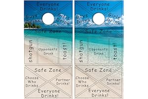 Custom Cornhole Board Vinyl Wrap Decals - 2pcs Personalized Cornhole Graphic Decals Sticker for Cornhole Game Cornhole Scoreb