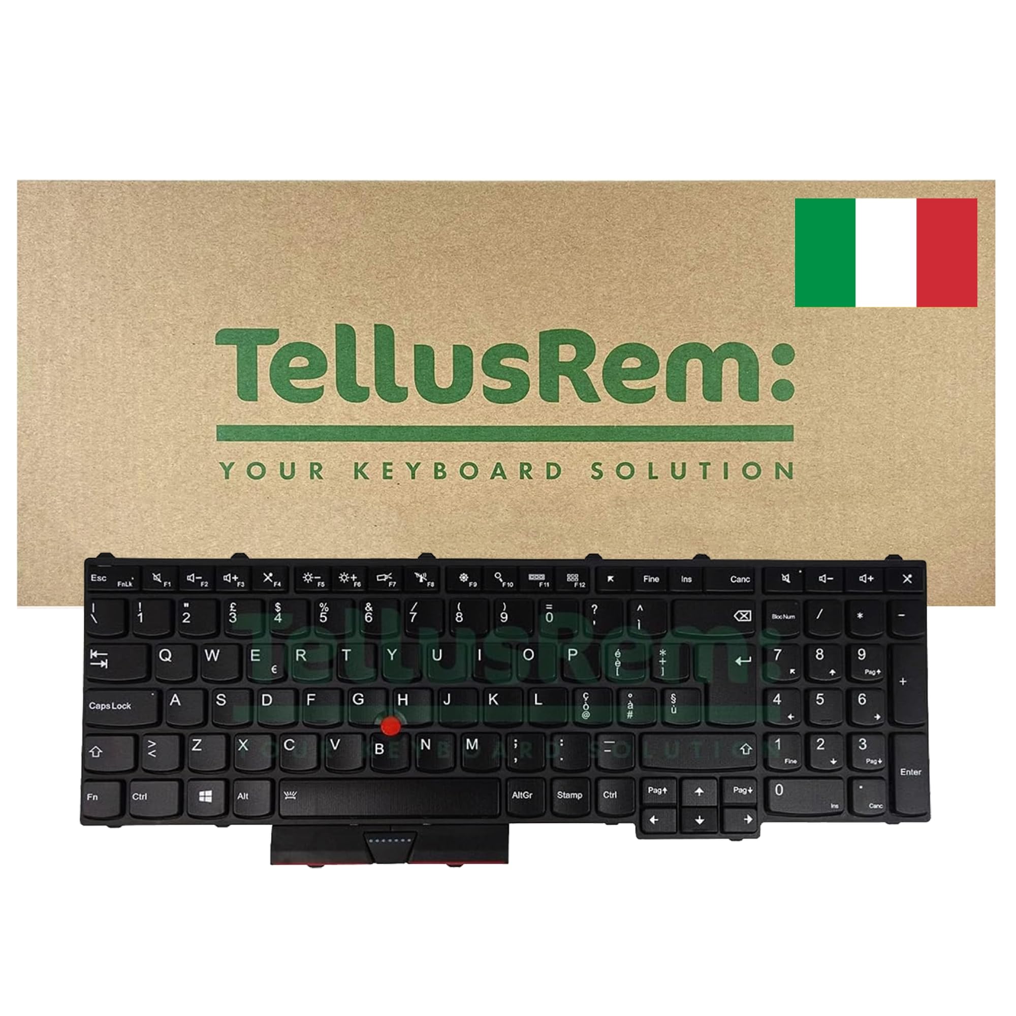 replacement Italian backlit keyboard for Lenovo Thinkpad P50 P70 P51 P71