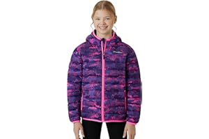 Eddie Bauer Girls' Jacket - CirrusLite Weather Resistant Down Coat for Girls - Insulated Quilted Bubble Puffer (3-20)