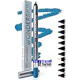 Wonderskin Eyeliner Pencil, 1440 Longwear Blue Eyeliner Pencil - Waterproof, Sharpenable & Smudge Proof