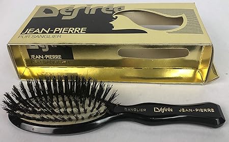 Amazon フランス製 ジャンピエール Jean Pierre 携帯用ヘアブラシ Pure Boar Birstle 猪毛 Desiree 輸入雑貨 株式会社コフレ コフレ ヘアブラシ 通販