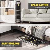 KINGRACK 3 Step Ladder Folding Anti Slip Pedals Handrails Lightweight view 5