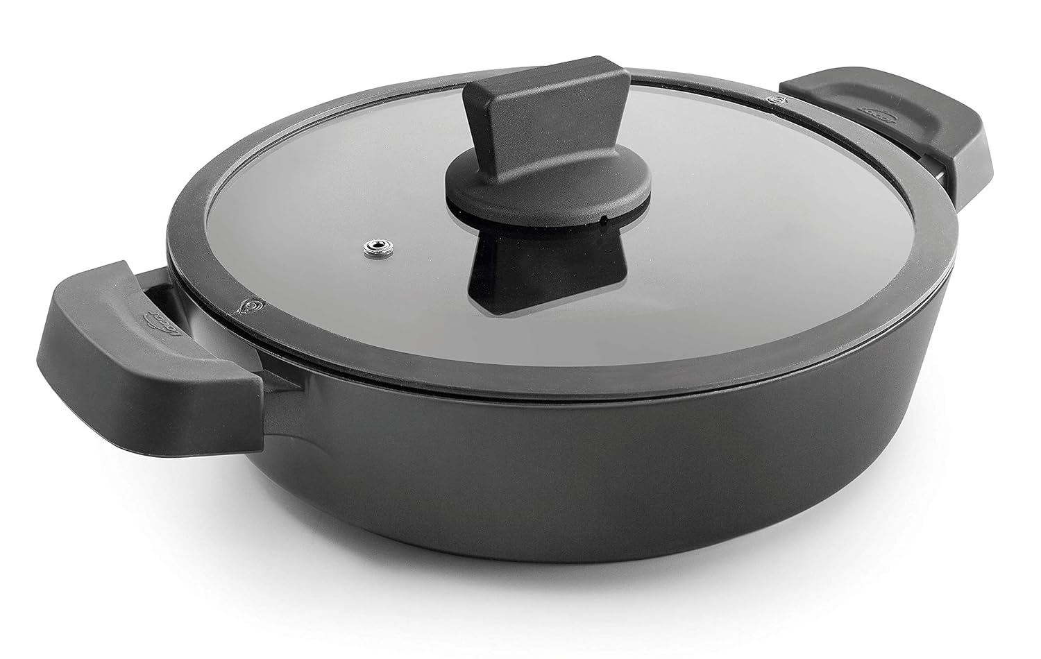 Lacor 27728 27728 – Lunch Box with Titanium Pro Lid with Non-Stick, 28 cm, Aluminium