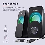 Trust Arys Compact PC Speakers 2.0 12W RGB USB Powered 3.5mm view 6