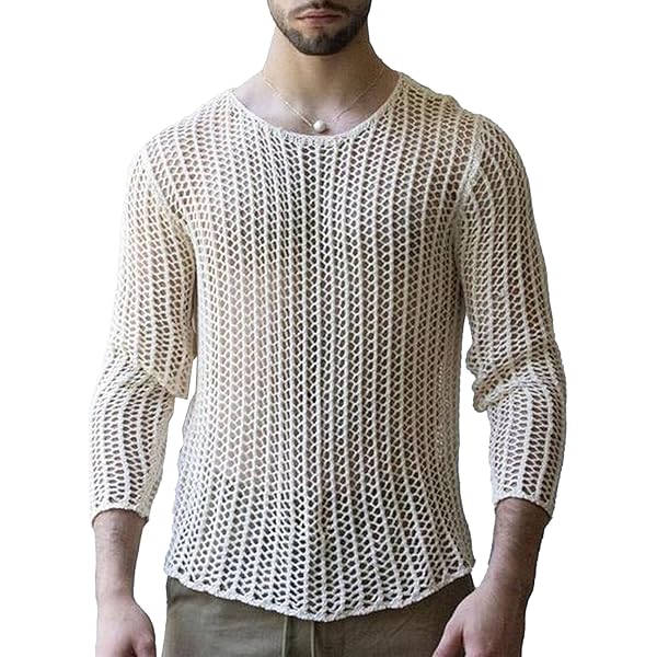 Amazon.com: JEShifangjiusu Men'S Sheer Mesh See Through
