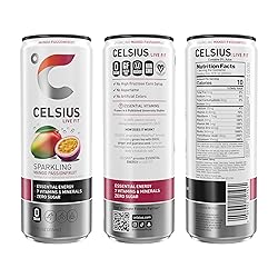 CELSIUS Sparkling Mango Passionfruit, Functional