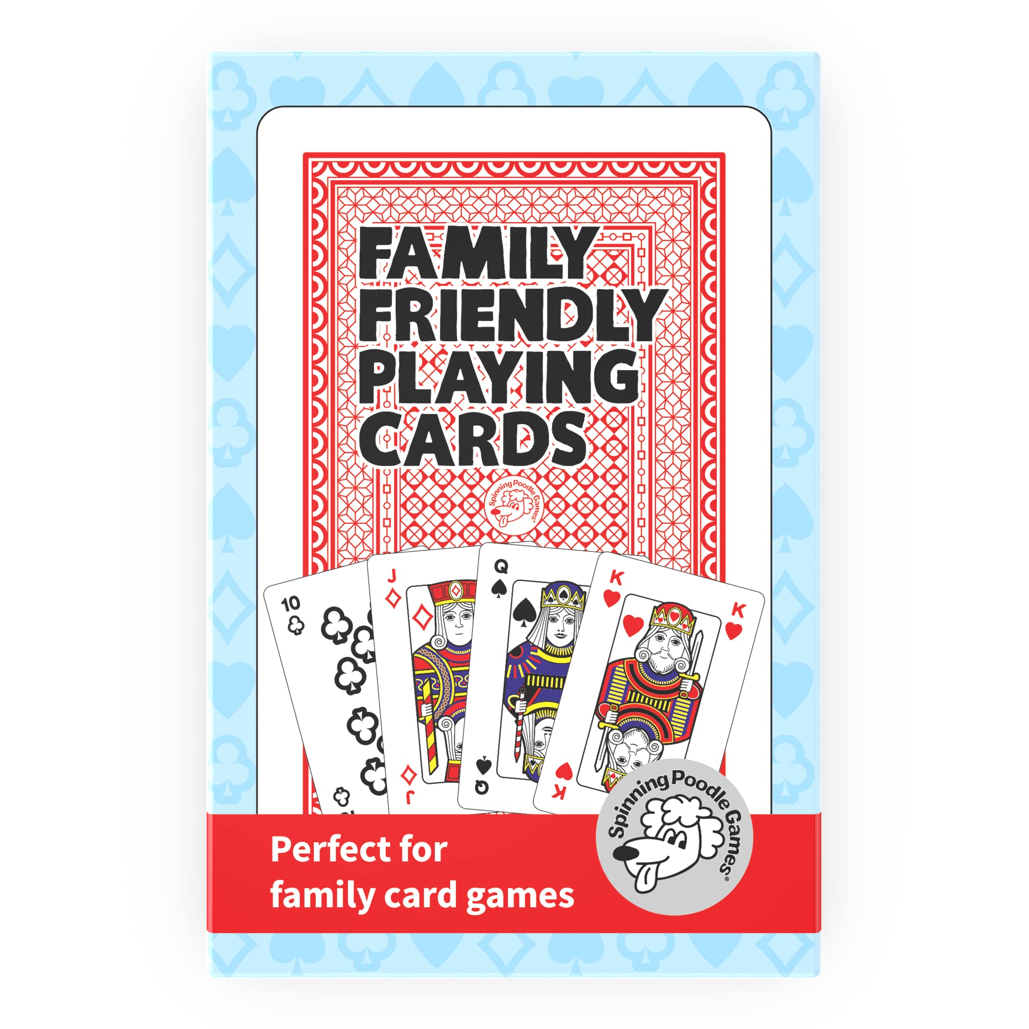 Spinning Poodle Games Family Friendly Playing Cards